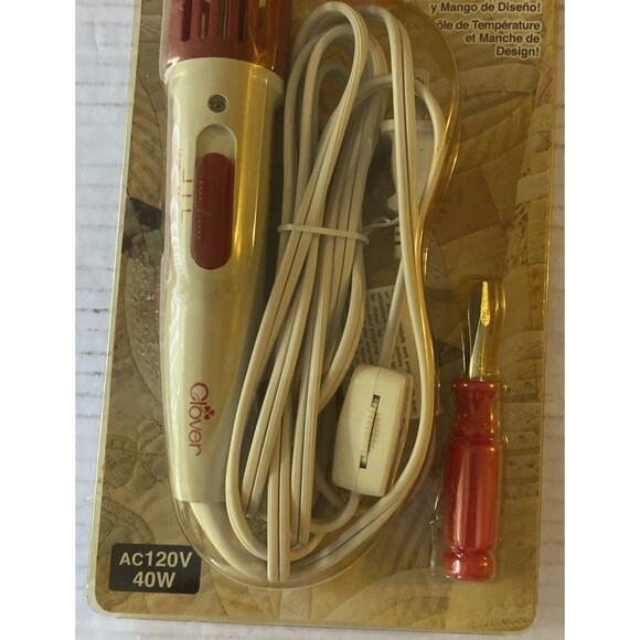Clover Mini Iron II The Adapter 9100 Quilting Sewing Crafting Tool - Picture 2 of 6